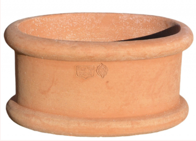 Ovalina con orli tondi- Kleine, ovale Vase