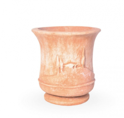 Vaso Tuscany - Tulpenförmiges Terracotta-Gefäß  Toskana