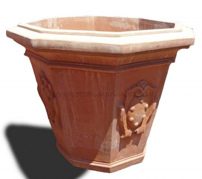 Vaso ottagonale - Achteckige Vase