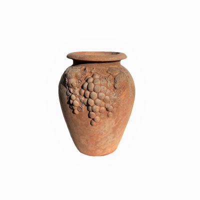 Amphore mit Traubenrelief