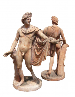 Apollo Terracotta Statue