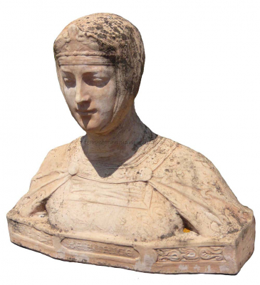 Busto Beatrice - Terracottabüste