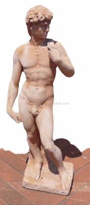 David di Michelangelo - Terracotta-Statue