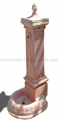 Fontanello scatola - Terracotta Wasserzapfstelle