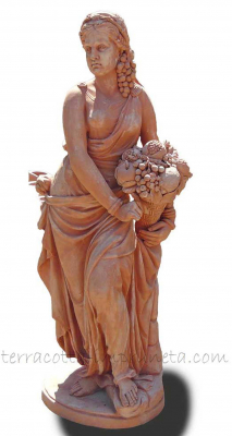 Statua abbondanza - Statue, die Fuelle