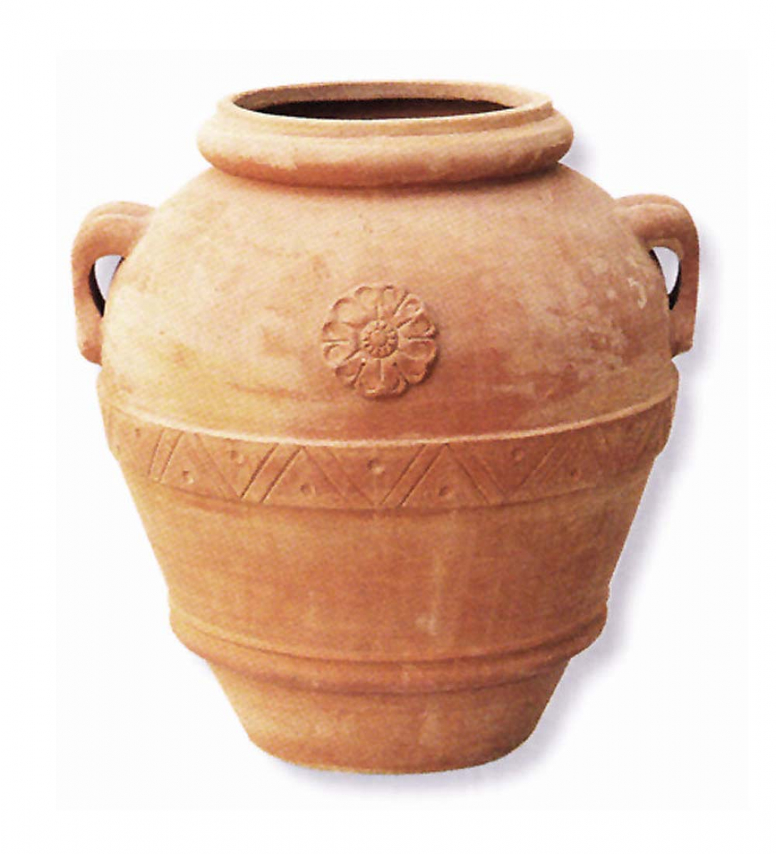 Terracotta-Ölkrug