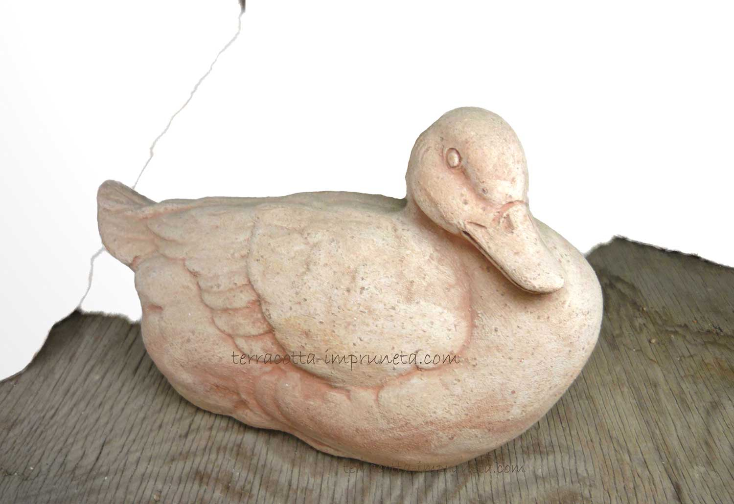 Terracotta-Ente