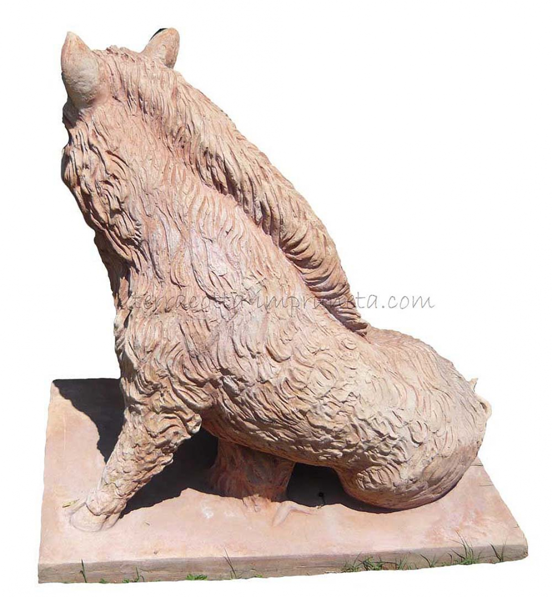 Terracotta-Wildschwein